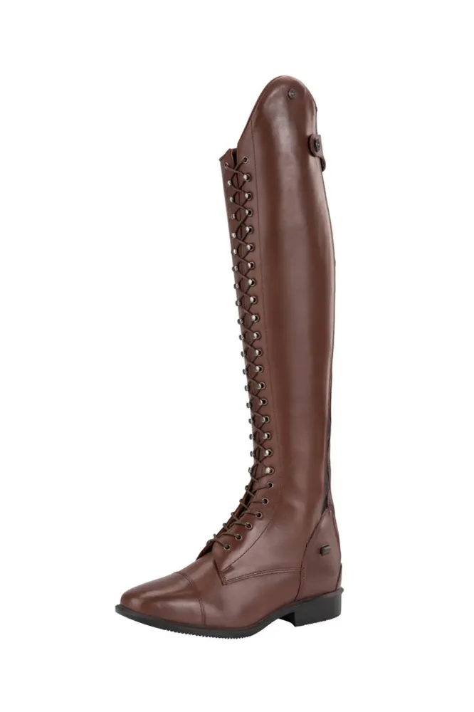 Legacy Venado Lace Tall Riding Boots Brown 6 Wide Esbelto
