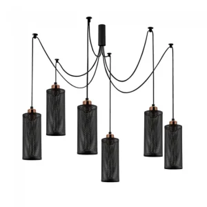 Lámpara colgante Marismo (6 luces) Metal Vanguardista | Envío Rápido