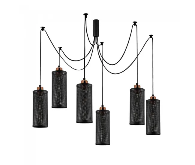 Lámpara colgante Marismo (6 luces) Metal Vanguardista | Envío Rápido