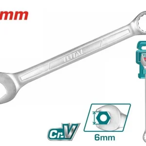 Clé Mixte TOTAL 6 mm Pour Bricolage Efficace TCSPA061 para Mandos Distancia