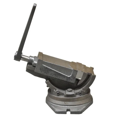 Morsa Giratoria e Inclinable de 6” (160mm) con Base Giratoria 360° y Ángulo de Inclinación de 0-90° Listas para Usar