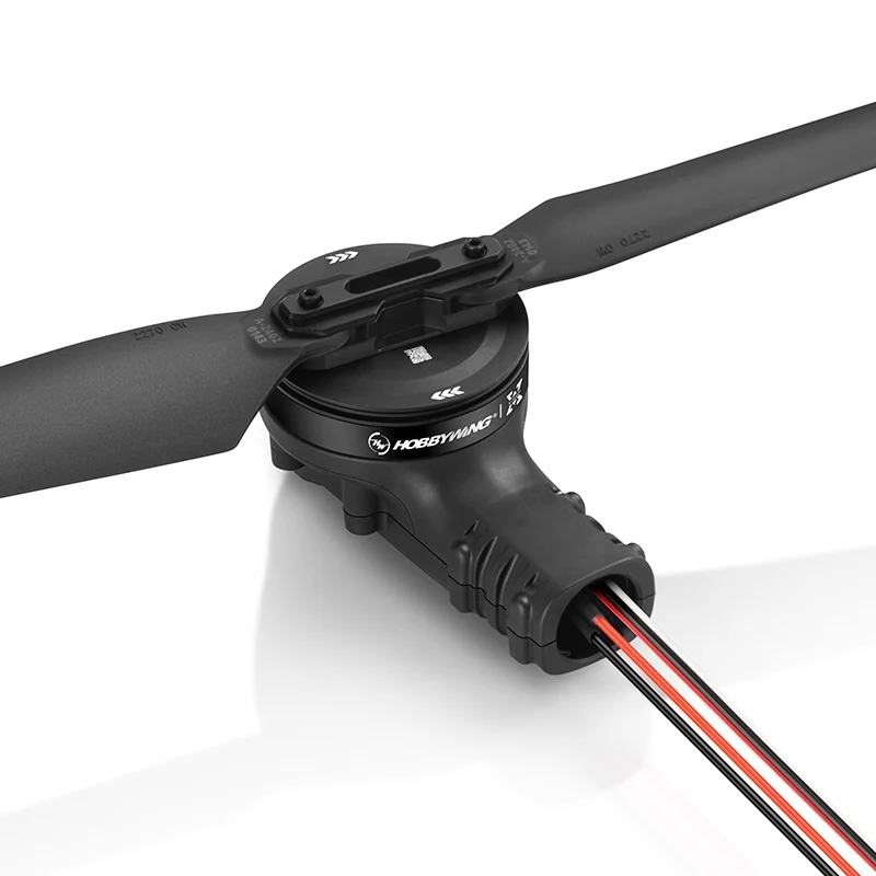 Motor Hobbywing X6SE - Sistema de potencia integrado de empuje máximo de 6,2 KG adecuado para drones educativos y de entre...