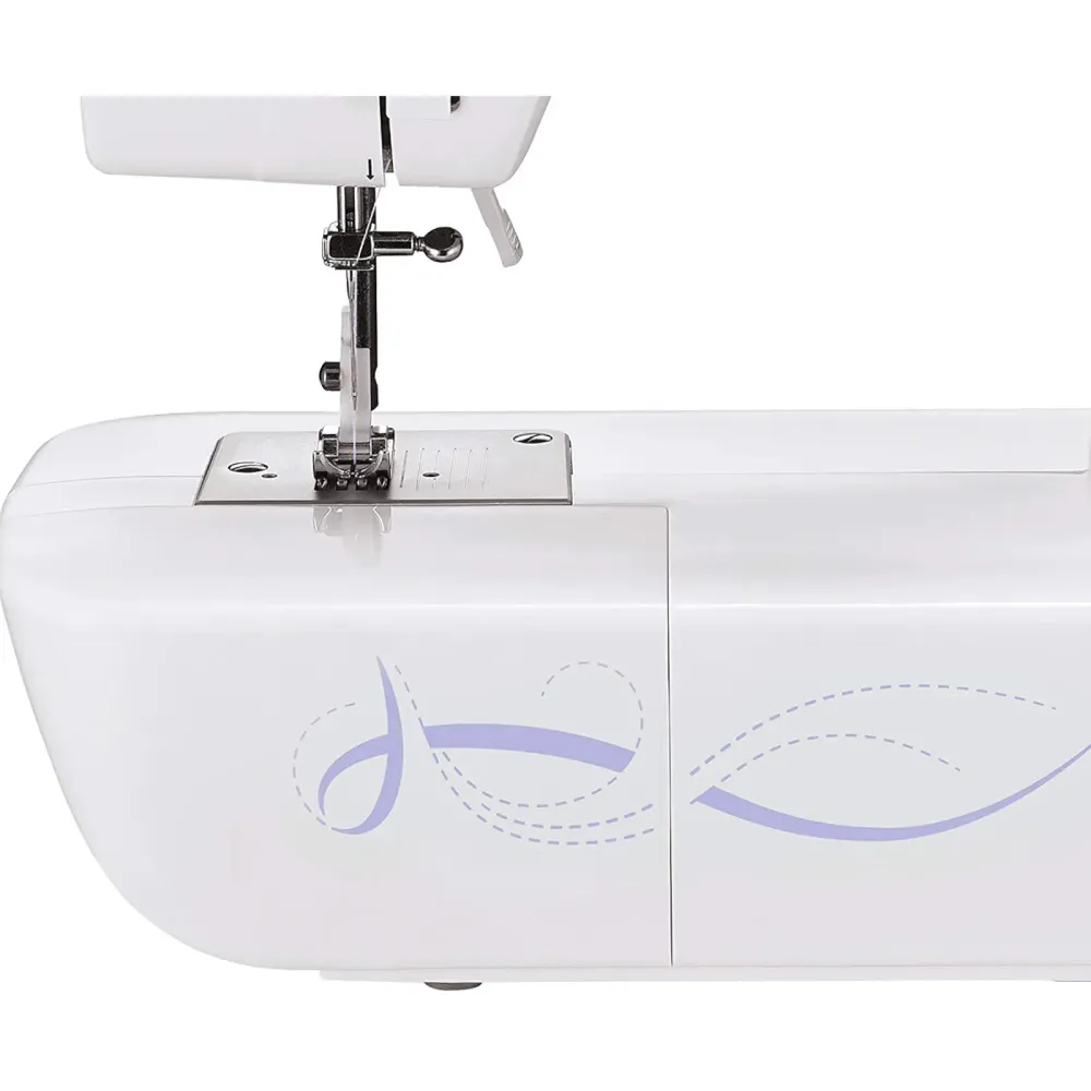 Máquina de coser mecánica singer portátil 6 puntadas con Estuche de Almacenamiento