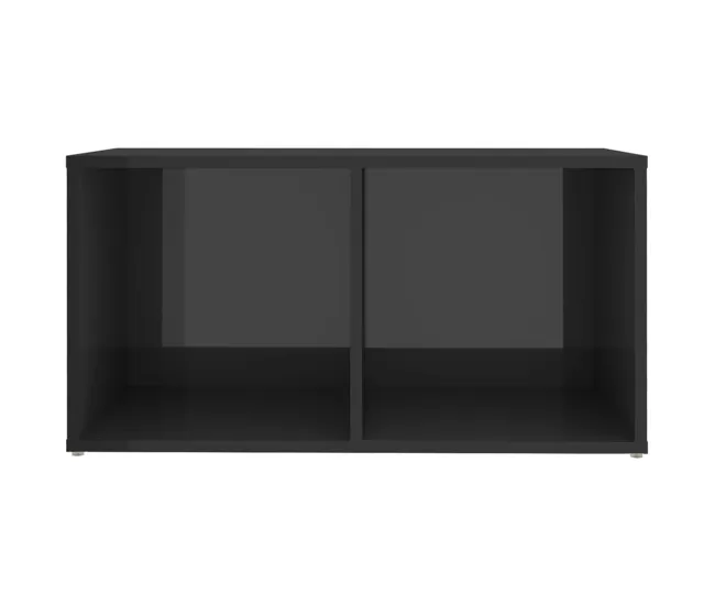 Muebles de salón 6 piezas madera de ingenierí gris brillo con Garantí