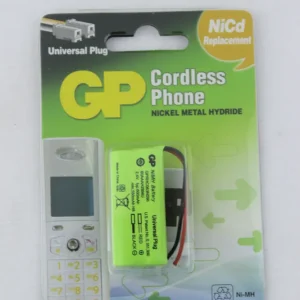 Pack de Pilas PILA TELEFONICA GP AAA X2 2.4V 600 MAH T-504