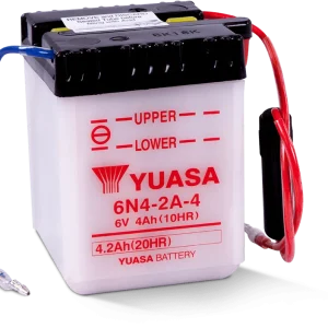 Pack de Pilas Yuasa 6N4-2A-4 Conventional 6-Volt Battery