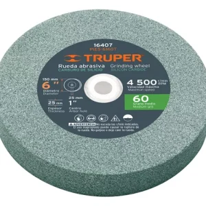 PIEDRA ESMERIL DE TUNGSTENO 6" TRUPER | Envío Rápido