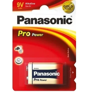 PILA PANASONIC 6LR61 9V ORO PRO con Cargador Incluido