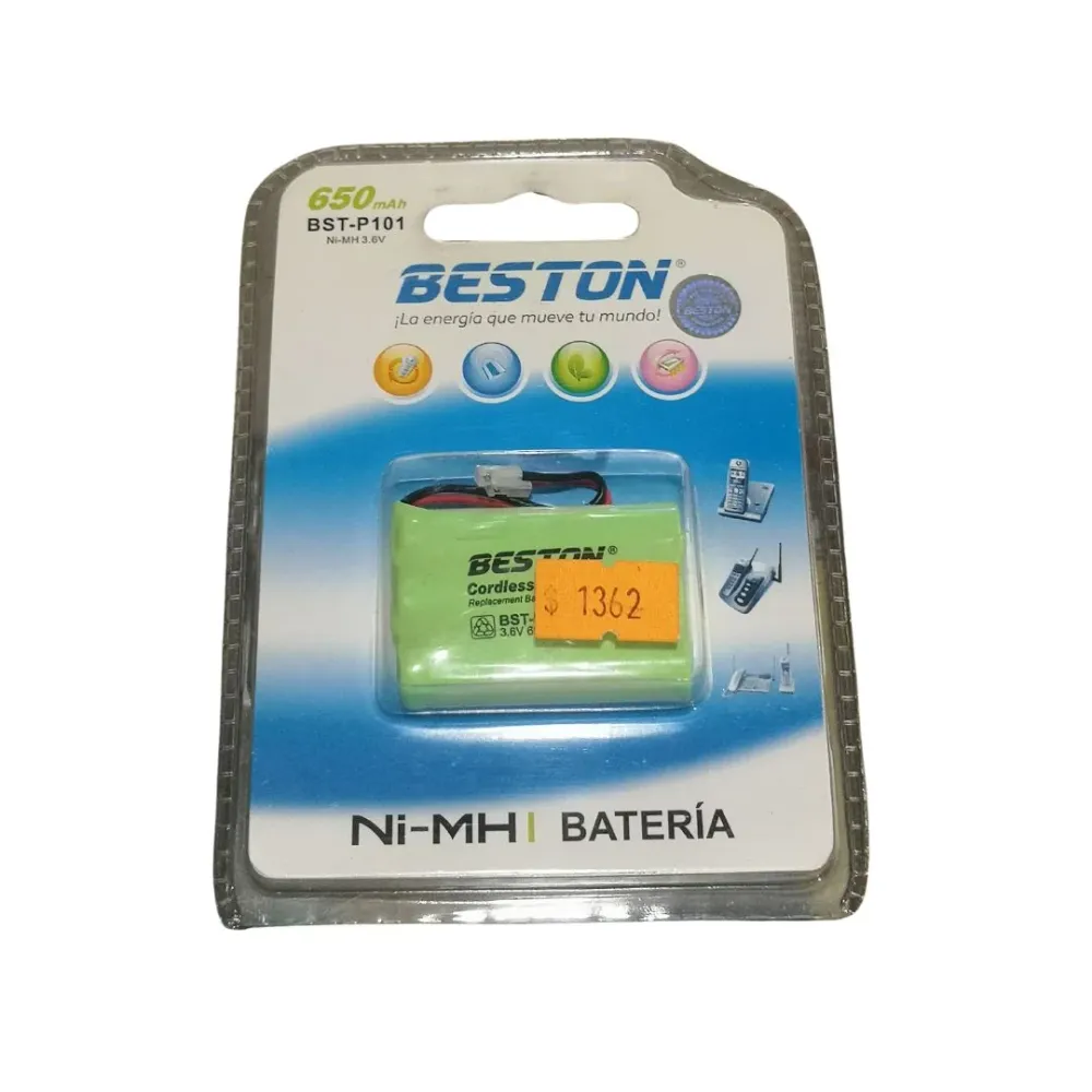 PILA TELEFONICA BST - P 101 650 MAH 3.6V Resistentes Derrames