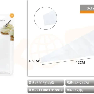 Pilas Alcalinas BOLSA PASTELERA 6