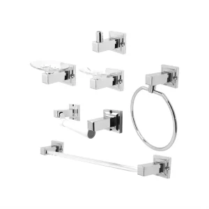 Pilas de Baterí Accesorio Baño 6 Piezas Abs Támesis