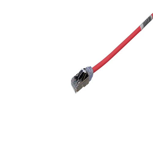 Pilas de Baterí 26 AWG Category 6A Shielded Patch Cord Red STP6X1.5MRD