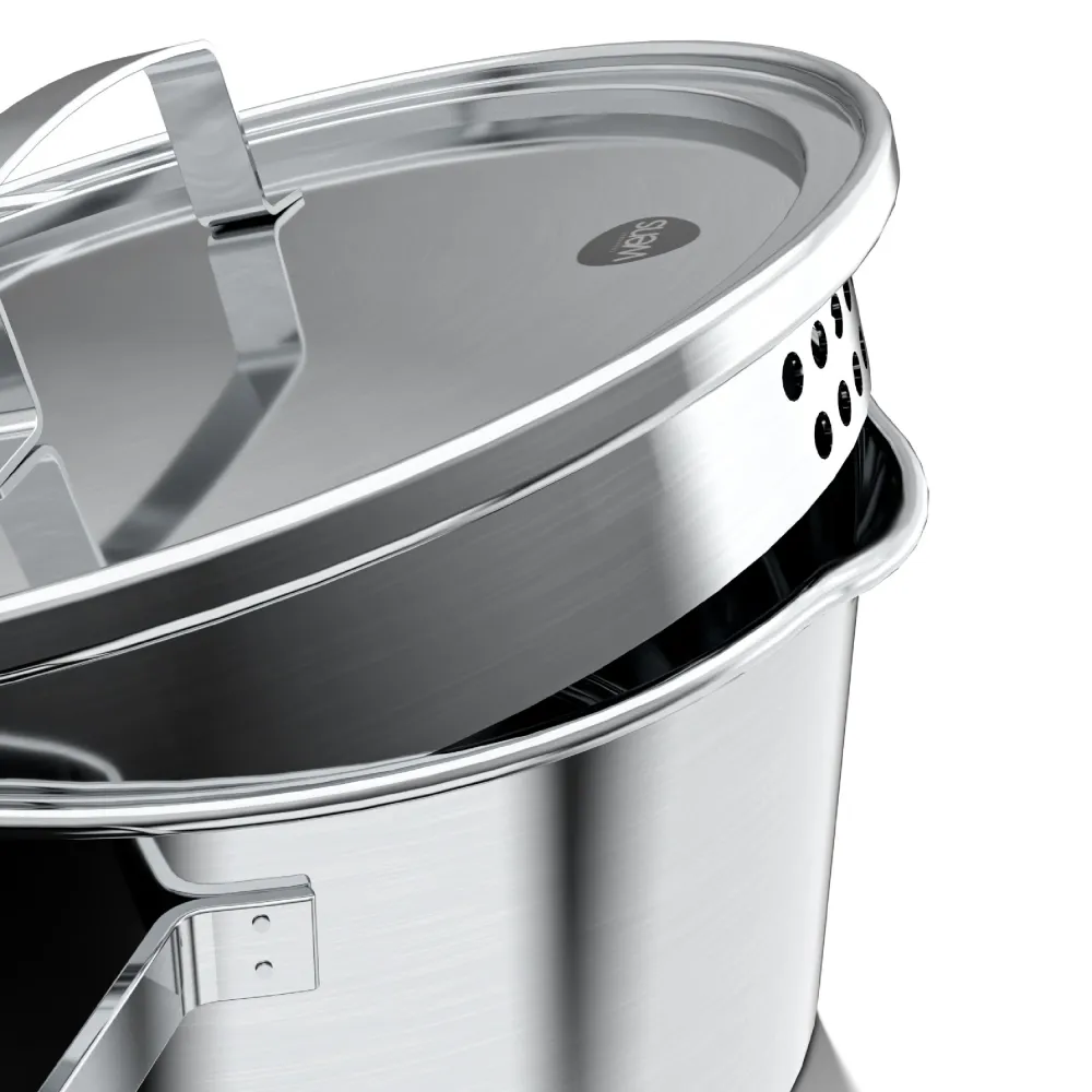 Pilas de Baterí Baterí de Cocina Wens Acero Inoxidable 6 Pcs