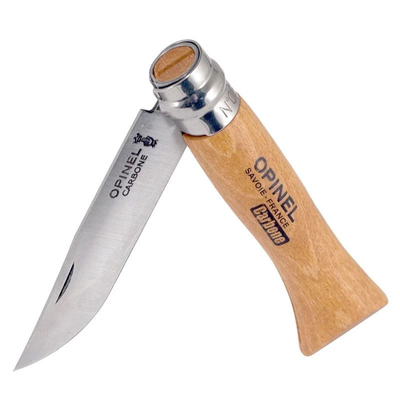 Pilas de Baterí Navaja de Bolsillo Opinel N°06 Carbono