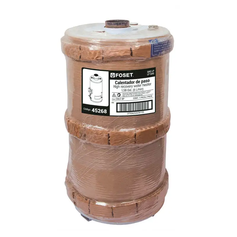 Pilas de Litio Calentador de paso 6 l 1 servicio gas l.P., Foset