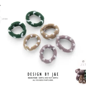 Pilas de Litio 6 pcs coletero con estrella rosa/azul/gris