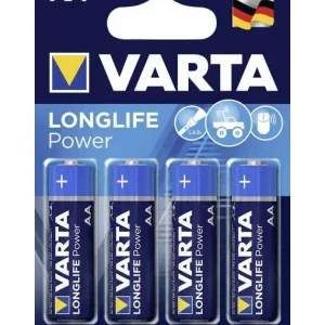 Pilas de Litio PILA VARTA AA LR06 ALARGADO LIFE POWER