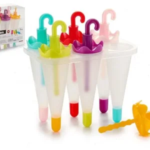 Pilas de Litio Polera plastico 6 huecos forma paraguas