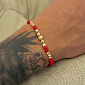 Pilas de Litio PULSERA BALÍN LISO DIAMANTADO 6-4MM