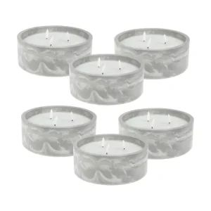Pilas de Litio WELL HOME - Pack 6 Velas LED redonda