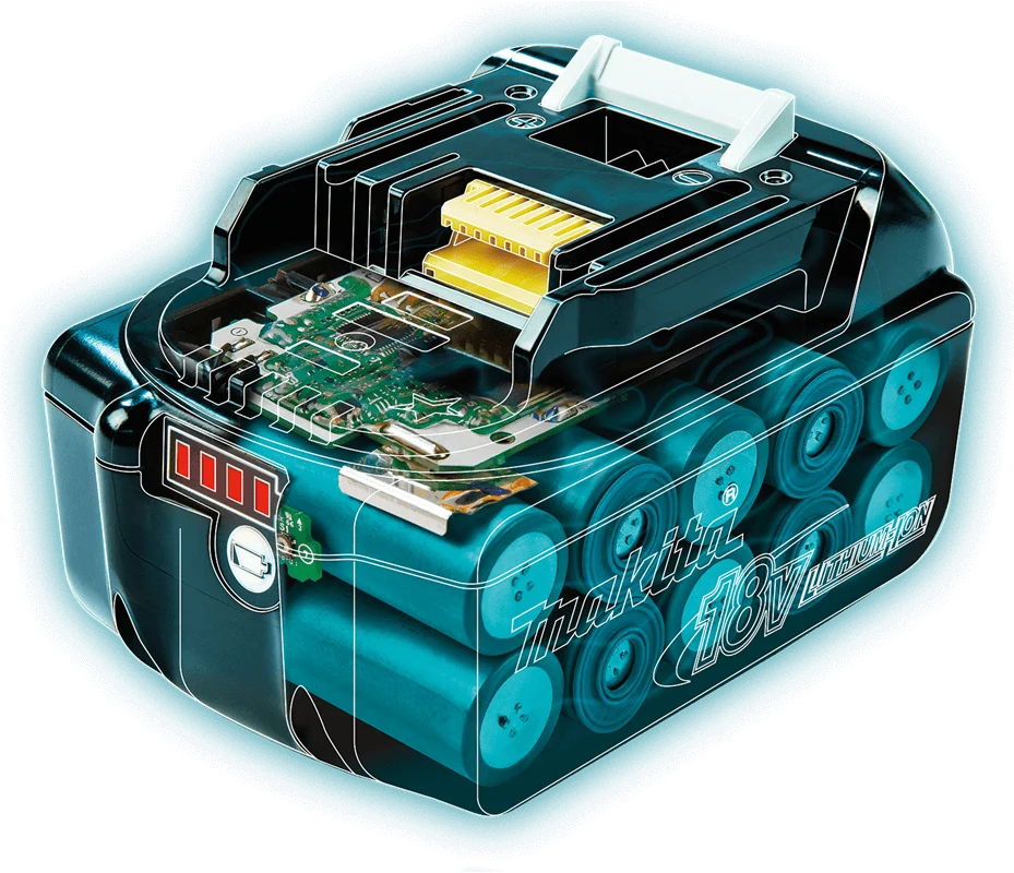 Pilas de Reloj Baterí 18V 6,0Ah LXT Makita BL1860B