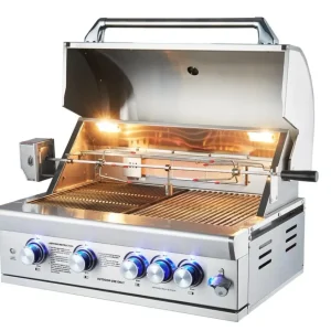 Pilas de Reloj Built- BBQ Grill Series 6