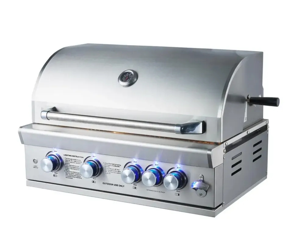 Pilas de Reloj Built- BBQ Grill Series 6