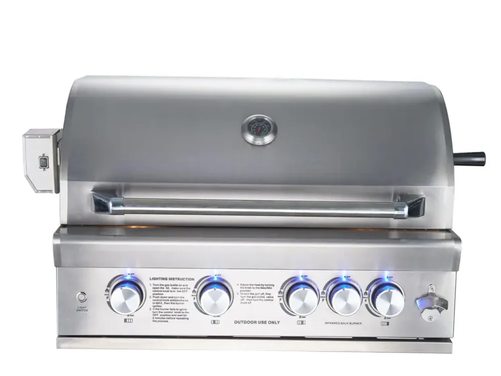 Pilas de Reloj Built- BBQ Grill Series 6