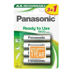 Pilha Recarregável R6 1900mAh (Blister 3+1) | Recargables 1000 Veces |