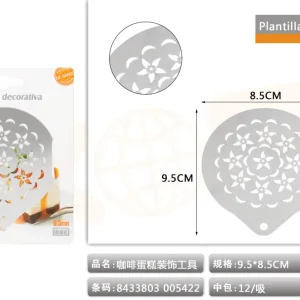 PLANTILLA DECORATIVA -6 con Certificación RoHS