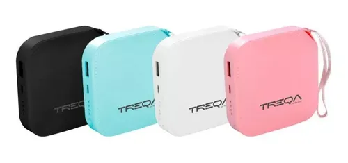 Power Bank 6000 mAh Treqa con Estuche de Almacenamiento