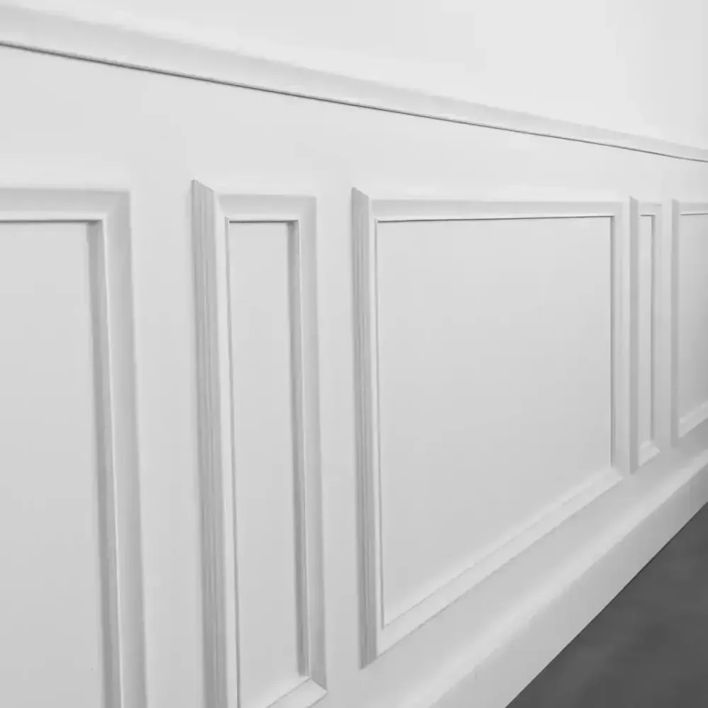 Profilé mural en WPC - Moulure de Décoration composite 6cmx2.5m con Certificación RoHS