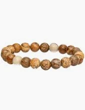 Pulsera JASPE MADERA 6 mm