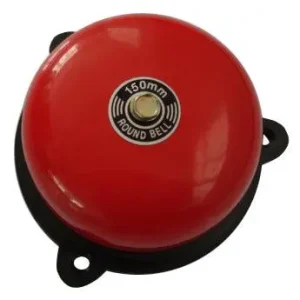 Recargables Premium Campana zumbadora 6" roja estevez