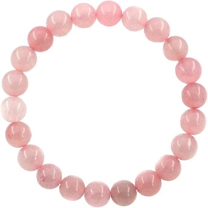 Recargables Premium Pulsera CUARZO ROSA 6 mm