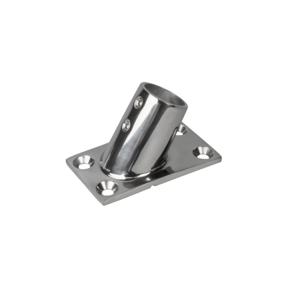 60° RECTANGULAR BASE SS 316, SIZE 7/8"