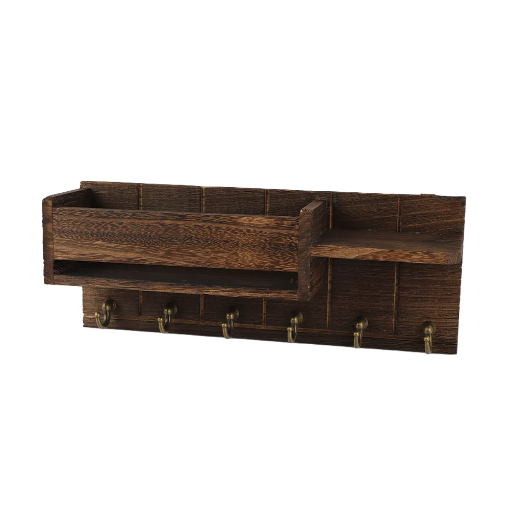 Repisa con 6 Percheros | Recargables 1000 Veces |