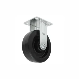 Rodaja Hule Negro Fija con Placa 6" Buje, Dogotuls ZF5036