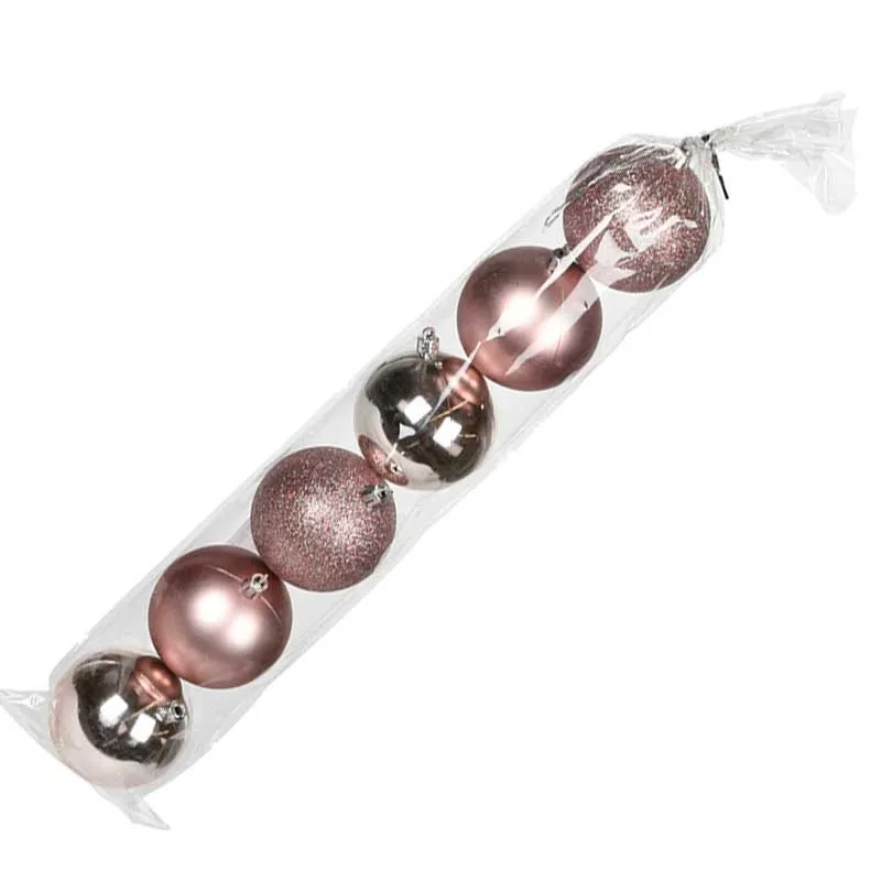 Set de 6 bolas navideñas con Cargador Incluido