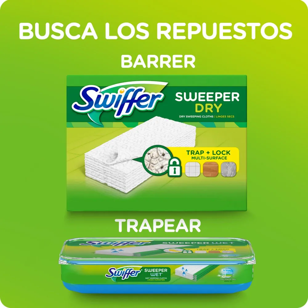 Swiffer Repuesto Mopa Humeda 6 x 12 unid con Garantí