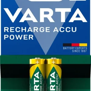 VARTA Pile Con baterí recargable LR6 2400 mAh BP2 - Pack de 2