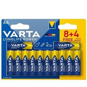 VARTA Pile Longlife Power LR06 BP8+4 High Energy