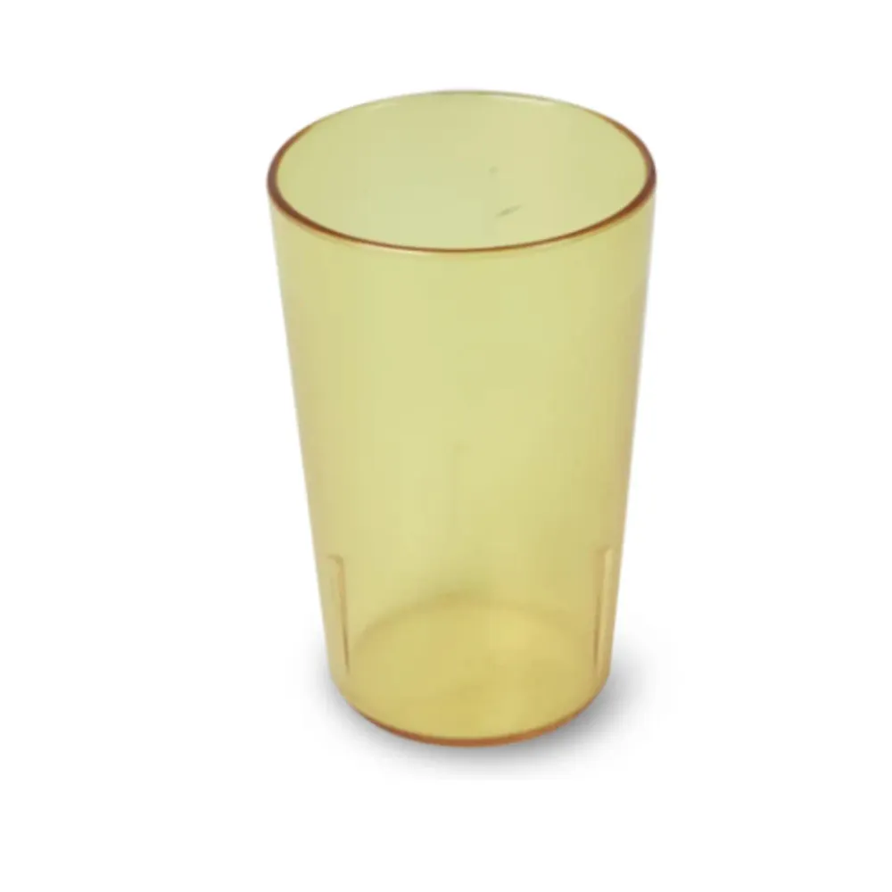 Vaso policarbonato 16 oz amarillo 6 pzas con Cargador Incluido