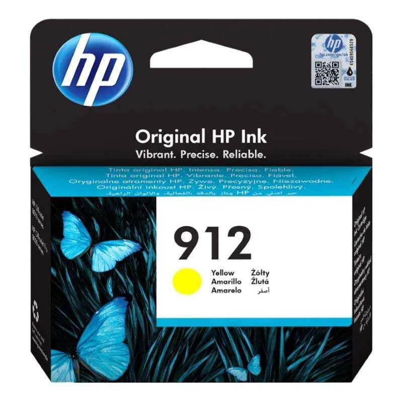 HP 912 Amarillo Cartucho de Tinta Genuino - 3YL79AE