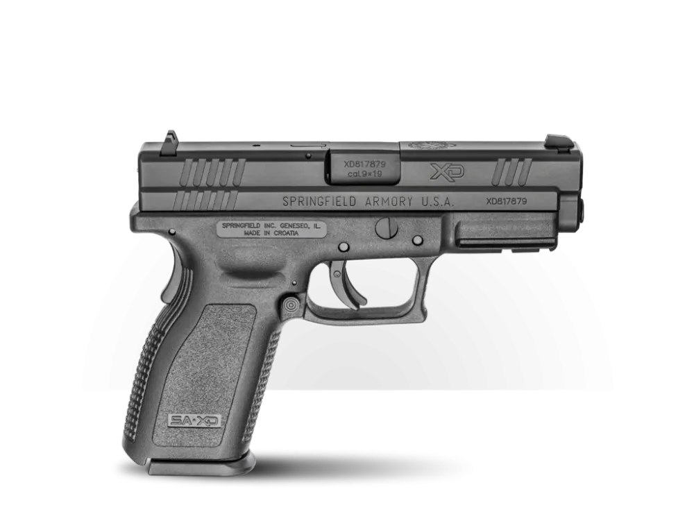 XD 9mm 4" con Tecnologí de Larga Duración