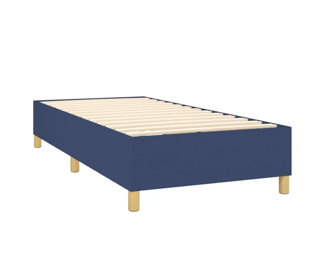Alta Duración Estructura de cama box spring tela negro 90x190 cm