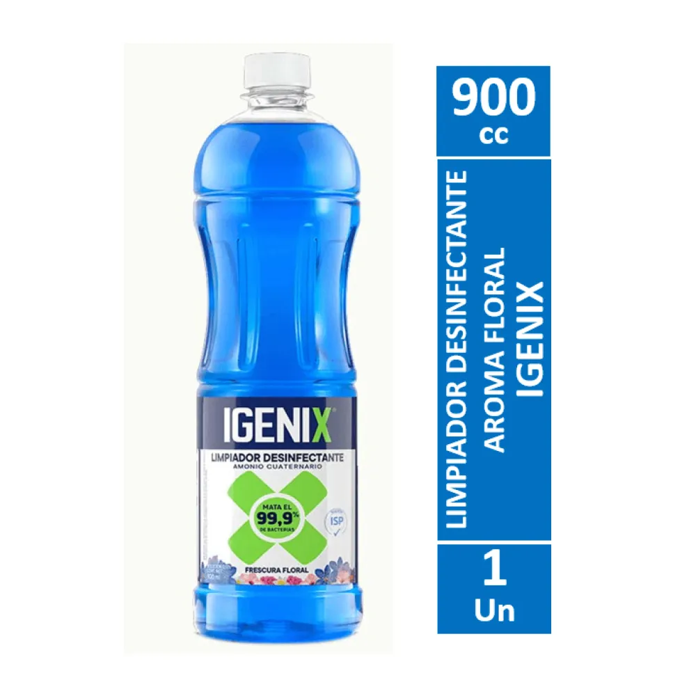 Alta Duración Igenix Limpia Piso Frescura Floral 900 ml