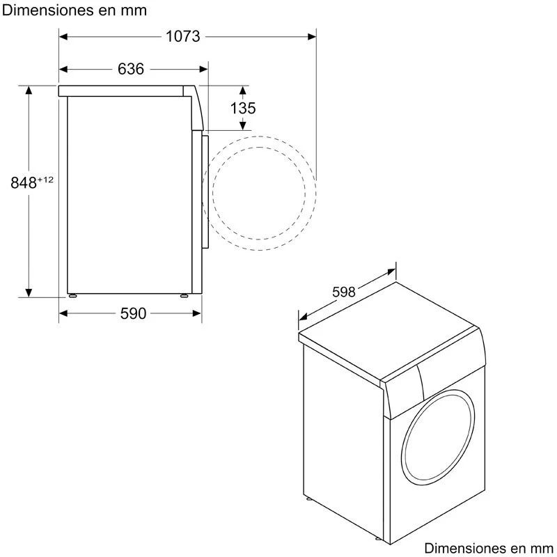 Alta Duración Lavadora Balay 3TS495XS 9Kg