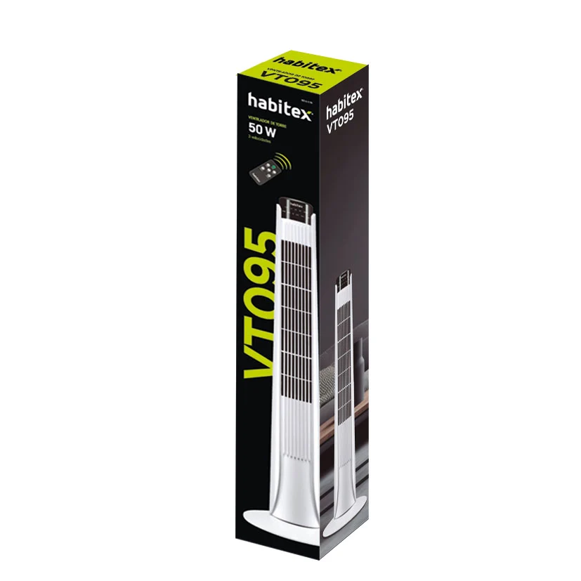 Alta Duración Ventilador de torre HABITEX VT095