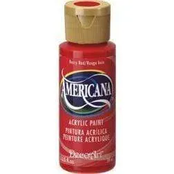 Americana pintura acril. 59ml DA019 berry red con Cargador Incluido